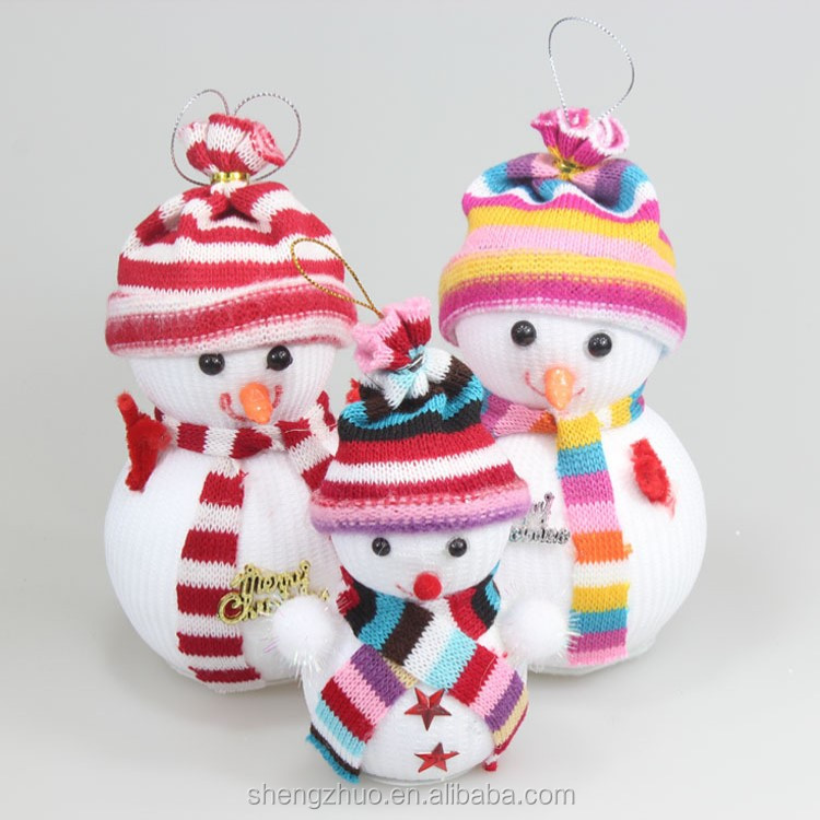 Festival Xmas decorative snowman Christmas plush toys