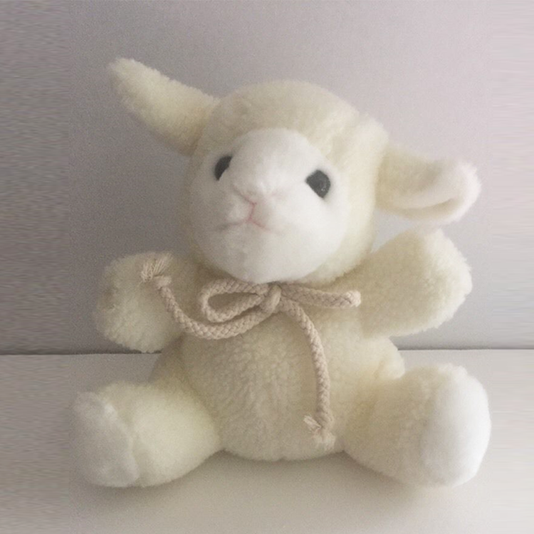 Plush custom finger puppet animal sheep dog toy finger puppet