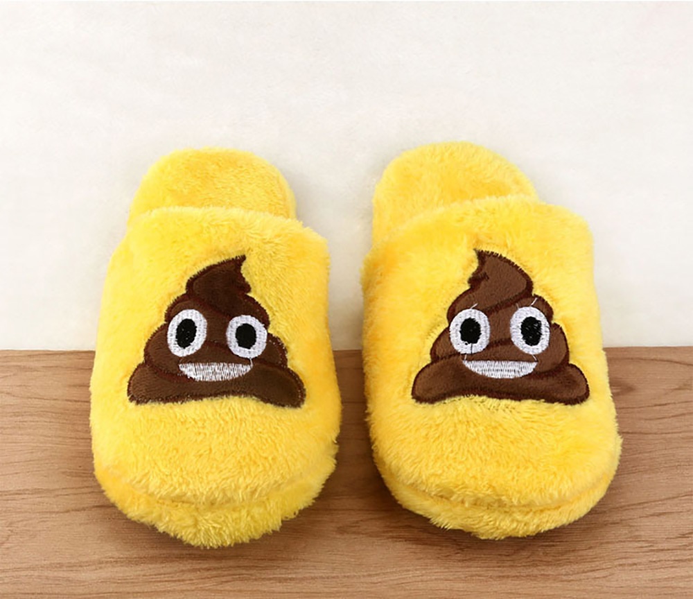 Custom plush slipper toy stuffed animal duck bear indoor slippers