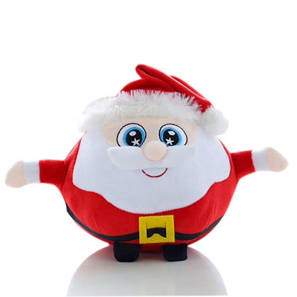 Stuffed custom plush Christmas Santa Claus toy