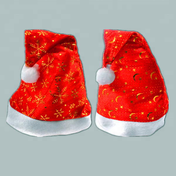 Custom adult kids Santa Claus hats Christmas hat toy