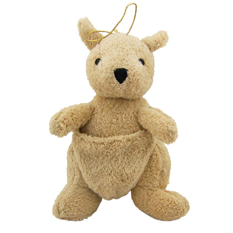 Stuffed animal toy cute kangaroo plush toy keychain