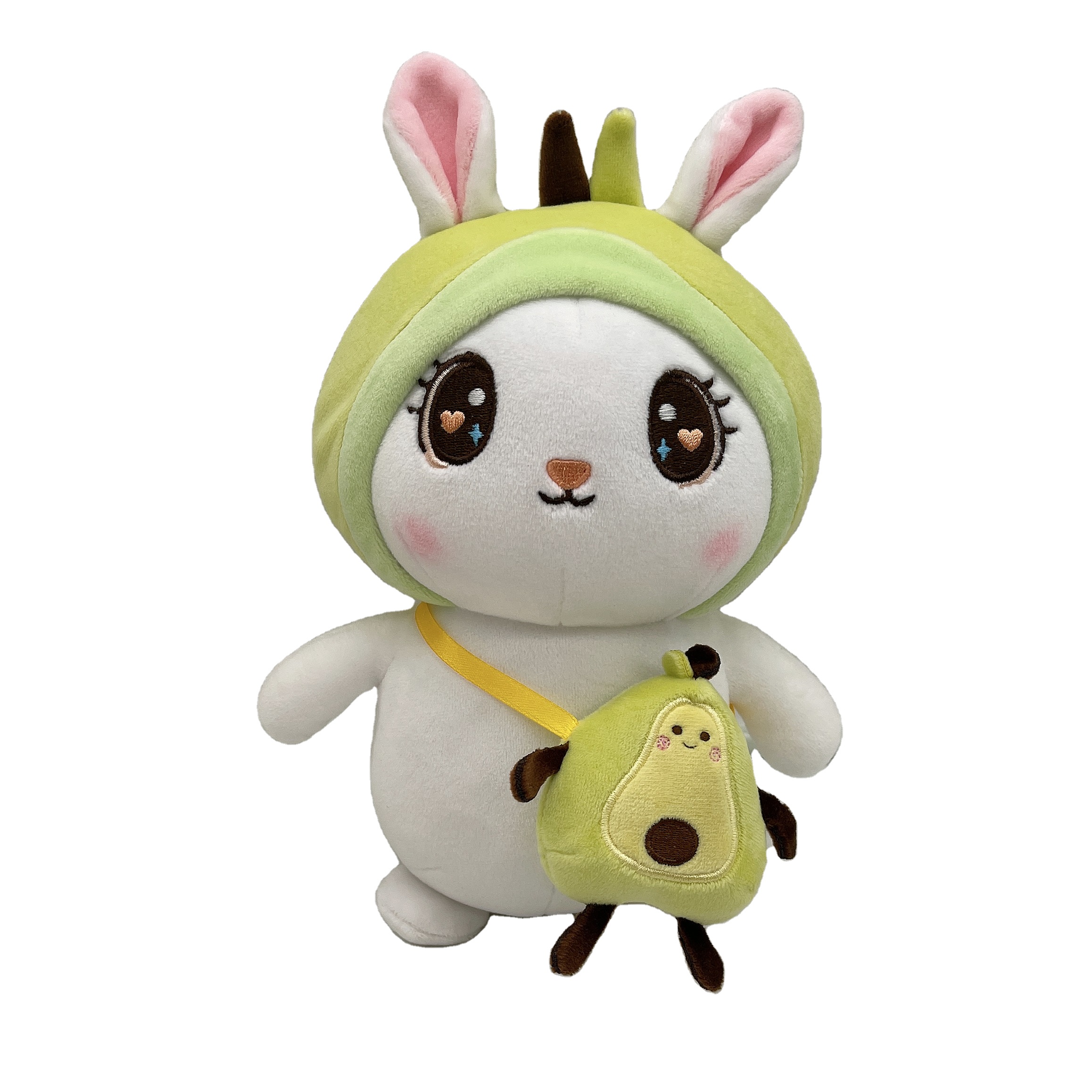 Soft stuffed transformation animal rabbit bunny plush toy