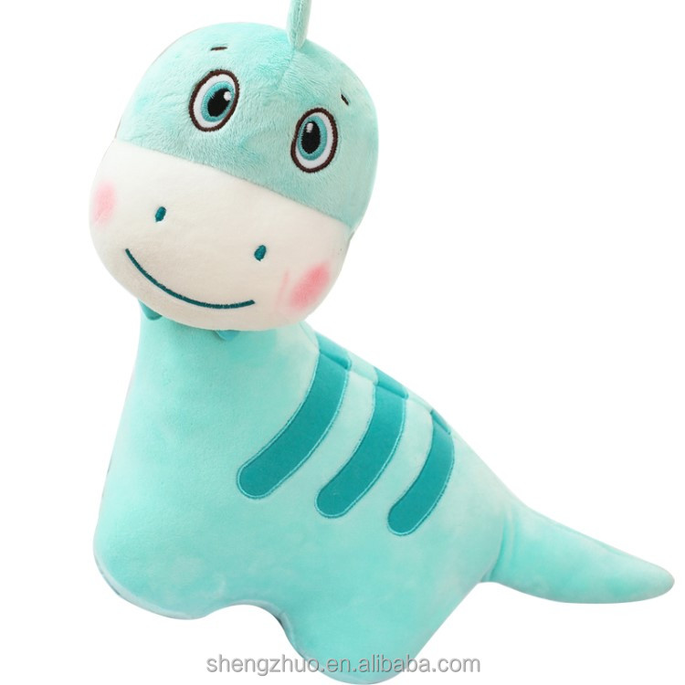 Custom size cute design dinosaur plush toy for baby