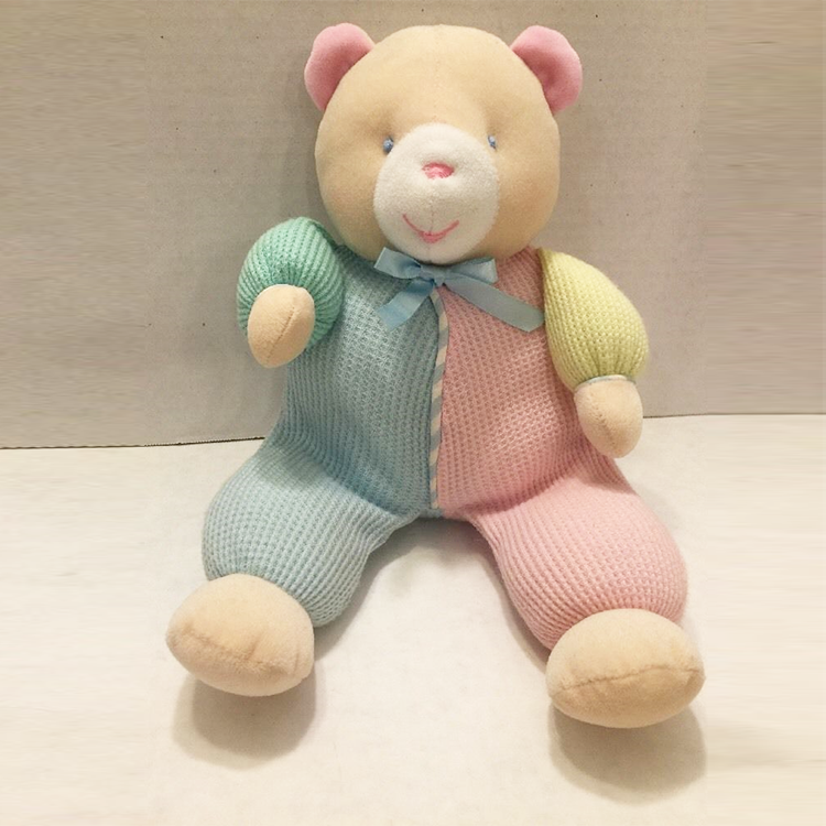 Plush bear stuffed toy knitting plush doll baby soft teddy bear
