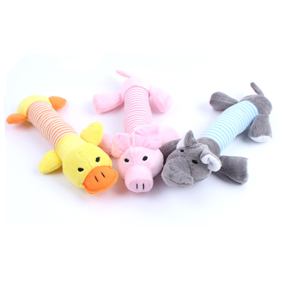 Plush dog toys squeak chew sound toy fit for pets