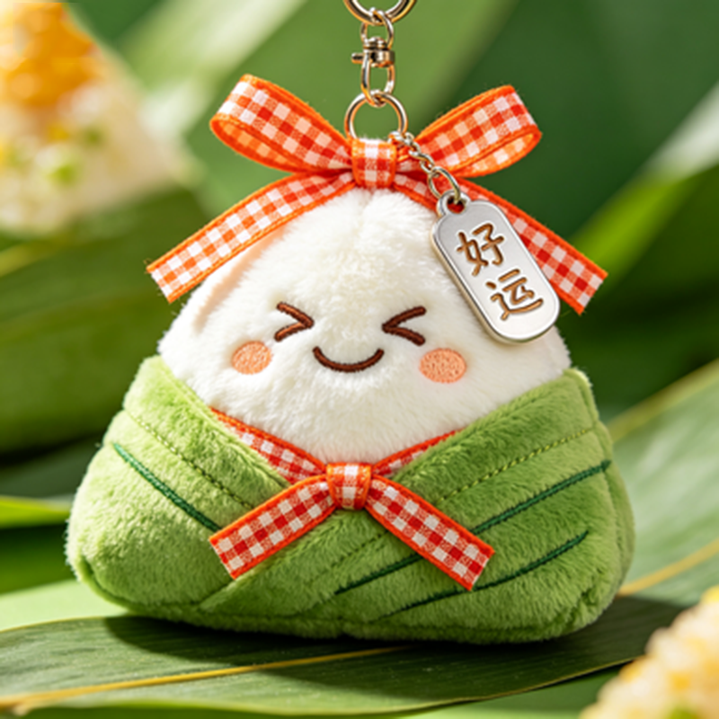 cute-rice-dumpling-plush-keychain-kawaii-zongzi-plushie-bag-charm-with-lucky-tag-perfect-gift-for-dragon-boat-festival