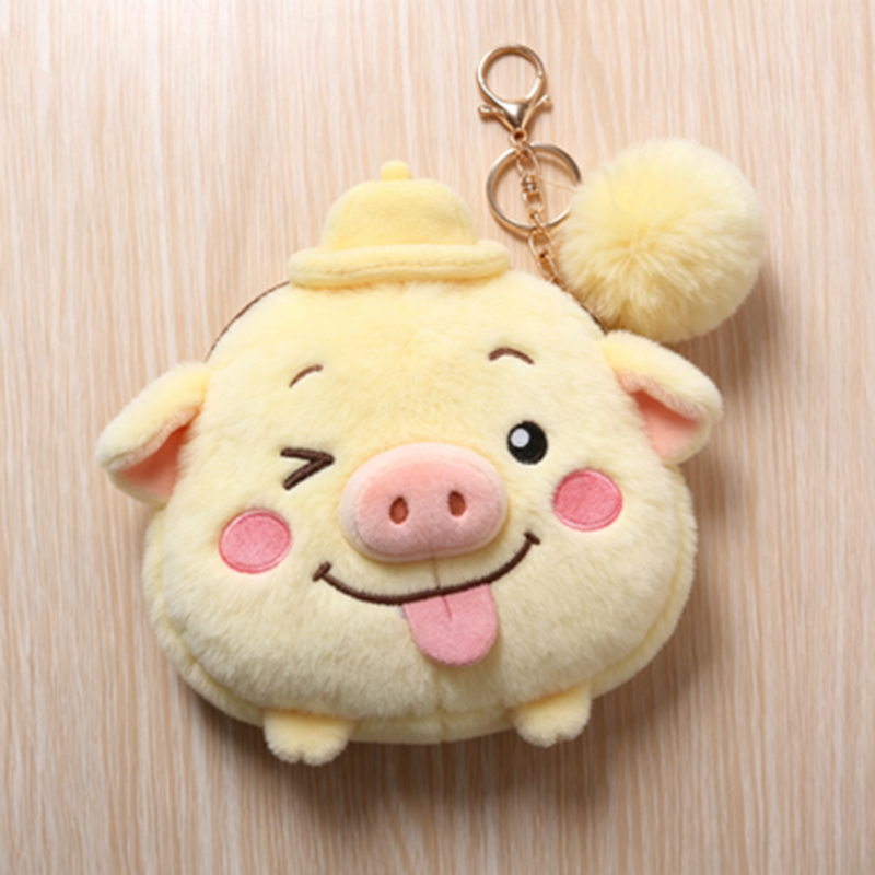 plush crossbody bag、kitten shoulder bag、mini sling purse、animal crossbody pouch