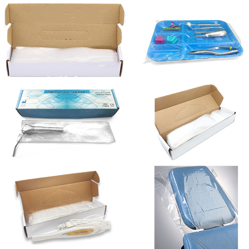 Disposable PE Dental Headrest Cover Barrier Sleeve