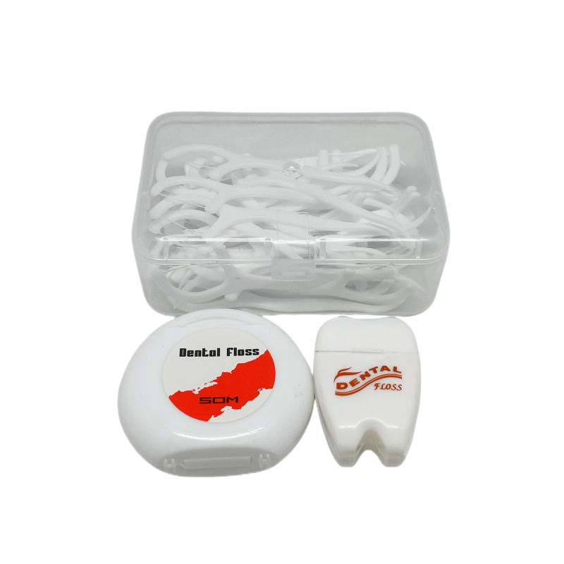 Dental Orthodontic Flossers Dental Floss Stick For Braces