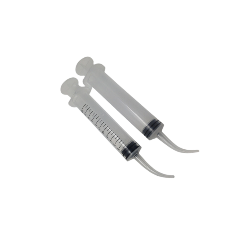 Disposable Dental Curved Tip Oral Irrigation Syringe