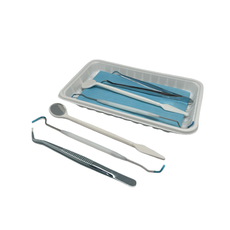 Equipo de reparación básico disponible del examen del cuidado dental de los consumibles de la clínica
