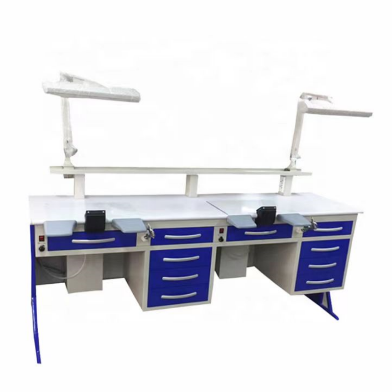 Dental Work Station Lab Technician Workbench Table