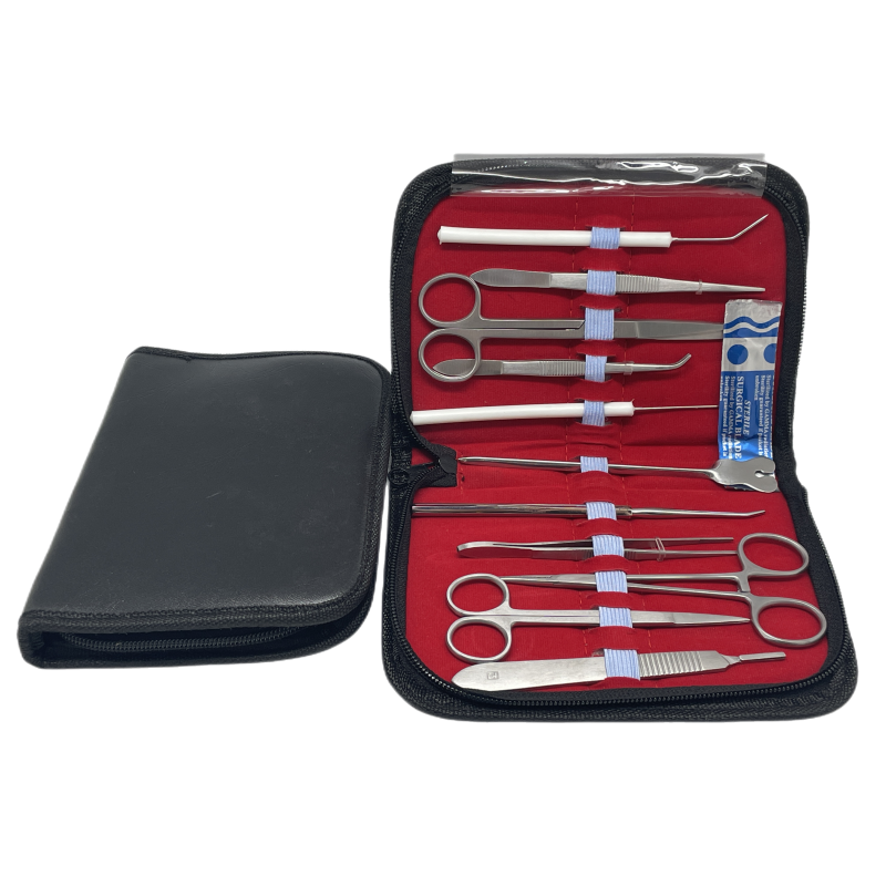 Dental Student Stainless Steel Suigical Kit Dental Instruments Set
