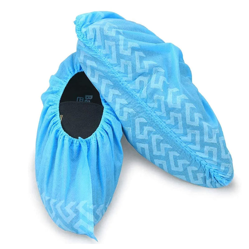 Medical Disposable Surgical Non Woven Blue Shoe Covers