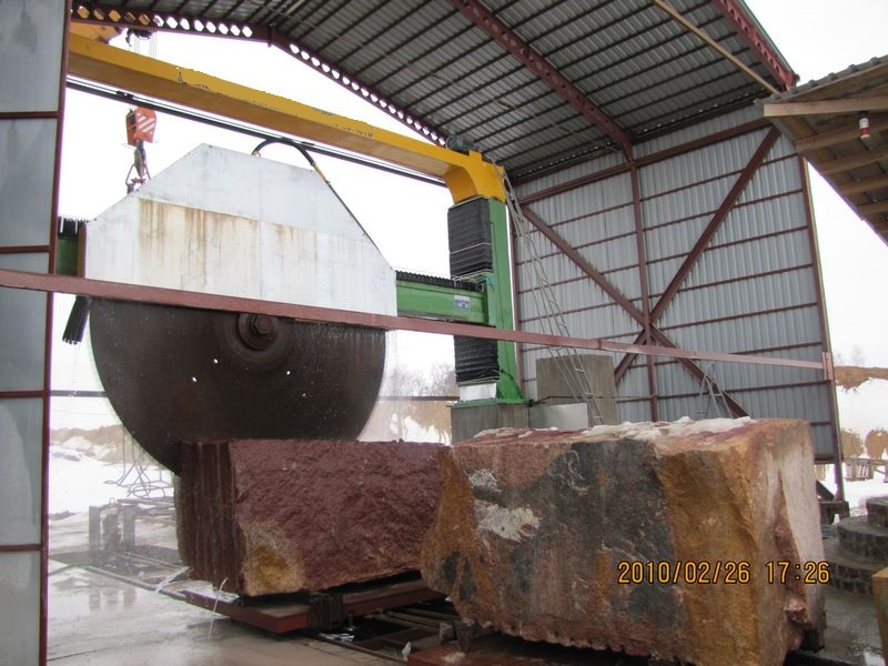 Big stone cutting machine