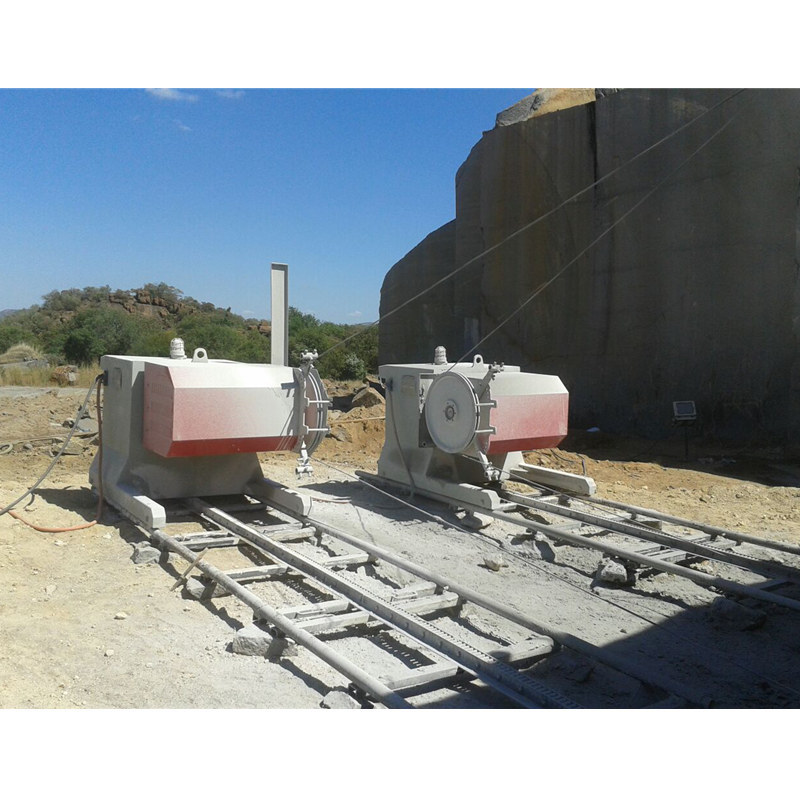 Máy cắt đá bằng dây kim cương cho đá cẩm thạch