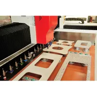 Trung tâm gia công mặt bàn đá Máy cắt lỗ bồn rửa CNC để cắt đá cẩm thạch thạch anh, đá granit, đánh bóng