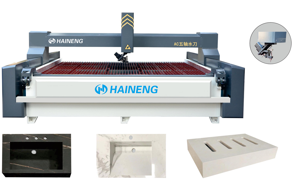 5 axis stone CNC router for granite