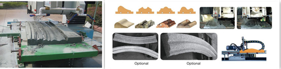 Portal multifunctional stone profiling machine