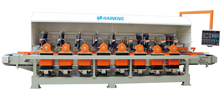 10 head automatic stone square column profiling and polishing machine