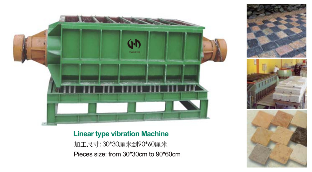 Vibratory finishing machine linear type vibration machine