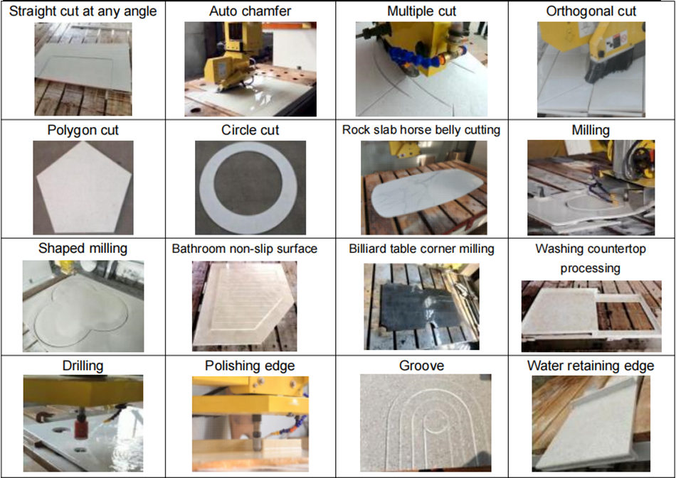 5 axis bridge cutting machine