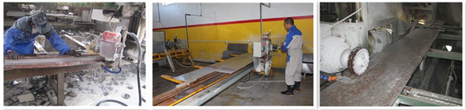 Edge grinding machine