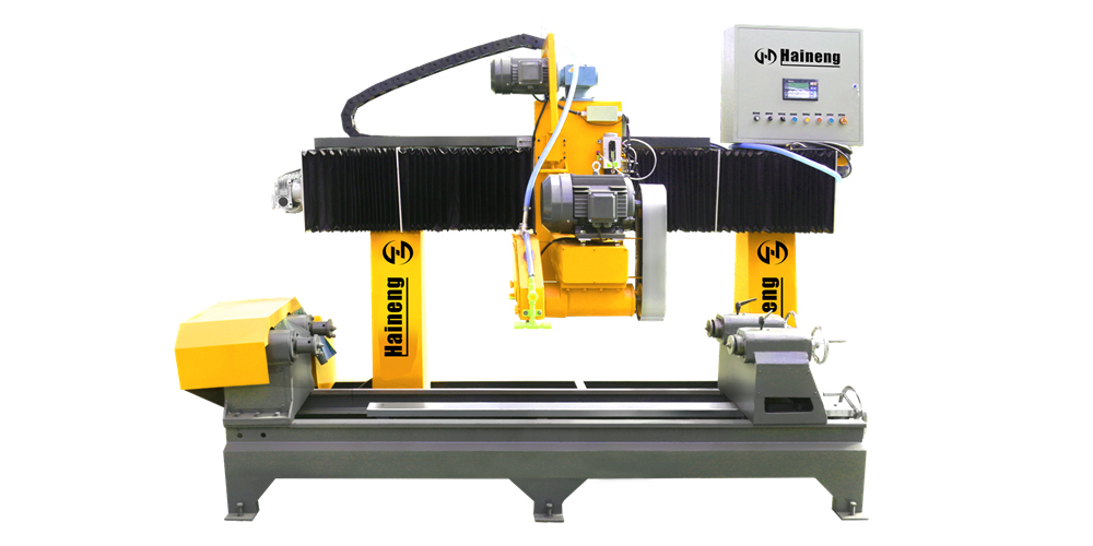 Stone baluster profiling machine