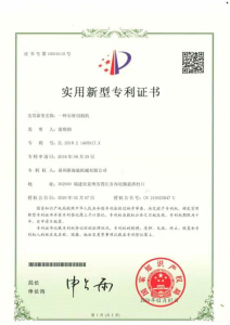 Certificat de brevet 1
