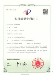 Certificat de brevet 3