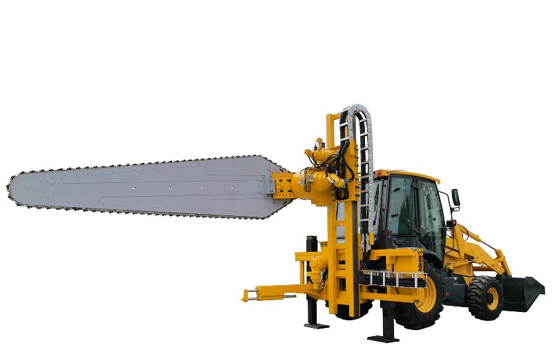 Stone Quarry Chain Saw Cutting Machine For Granite Marble