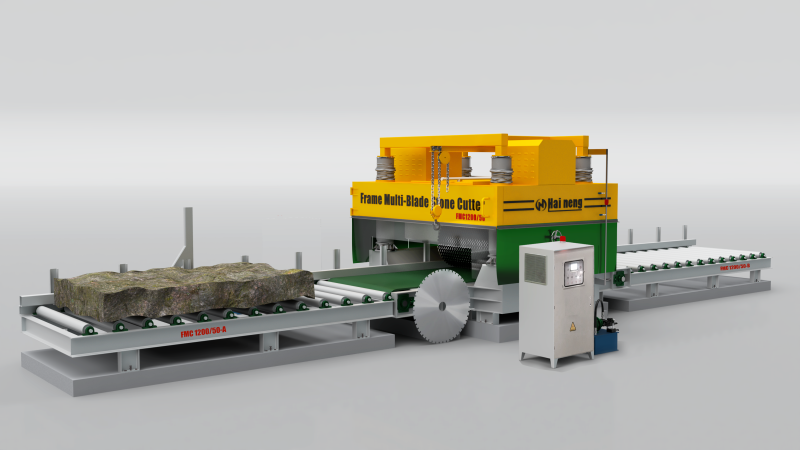 Multi-blades Stone Cutting Machine