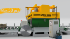 Multi-blades Stone Cutting Machine