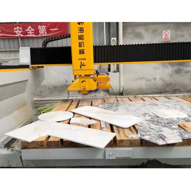 5 axis sintered stone slabs bridge saw