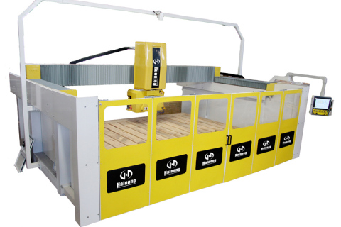 Gergaji Jambatan 5 Axis CNC Pelbagai Fungsi