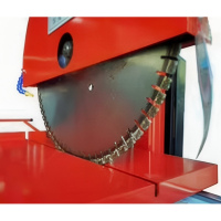 Chamfering 45 degree Wet Tile Granite Marble Cutter Stone Cutting Machine