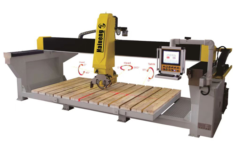 5-axis CNC bridge cutting machine