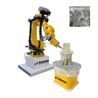 Automatic 3D 7 Axis CNC Kuka Robot Arm Sculpture Stone Engraving Machine