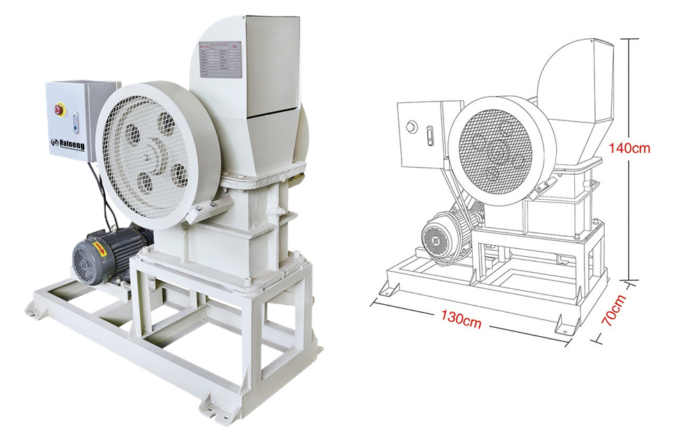 Limestone Mini block Crushing Machine