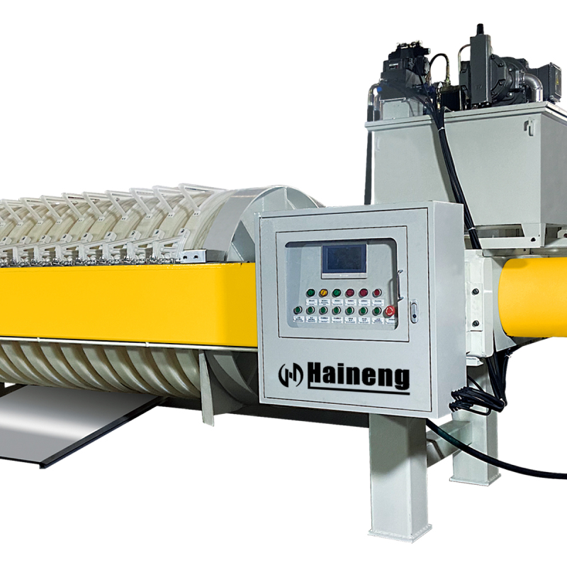 Prasa filtracyjna kołowa o bardzo wysokim ciśnieniu