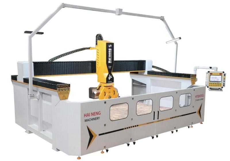 5 AXIS CNC (Heavy Duty) Monblock Stone Bridge Saw Machine