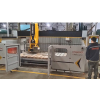 5 AXIS CNC (Heavy Duty) Monblock Stone Bridge Saw Machine