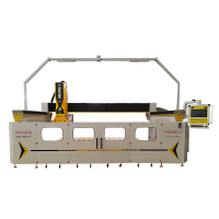 5 AXIS CNC (Heavy Duty) Monblock Stone Bridge Saw Machine