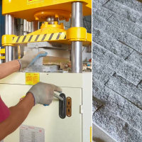 스톤 스플리터 톱 컷 페이스 스플리팅 머신 트라버틴 스톤 스탬핑 머신