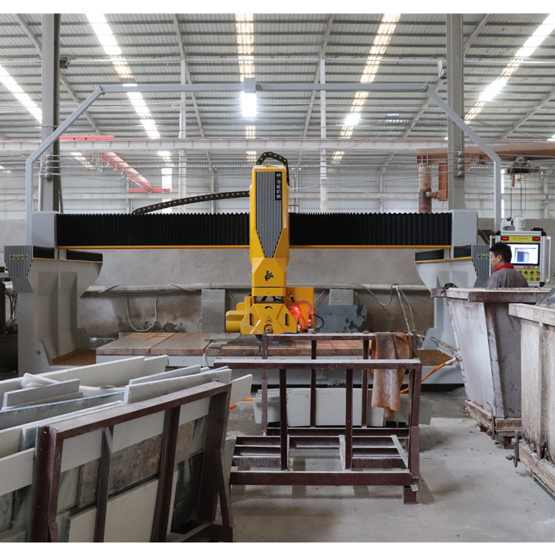 5 Axis CNC Bridge Saw Machine for Kitchen Countertops