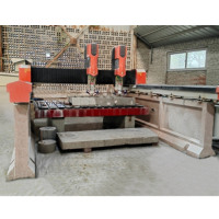 Fully Automatic Multifunctional Special-Shaped Stone Engraving Machine