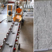 Hydraulic Stone Splitter Strips Cubes Blocks Paving Splitting Machine