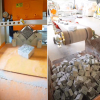 Hydraulic Stone Splitter Strips Cubes Blocks Paving Splitting Machine