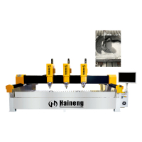 CNC Classic Three-Head Stone Engraving Machine